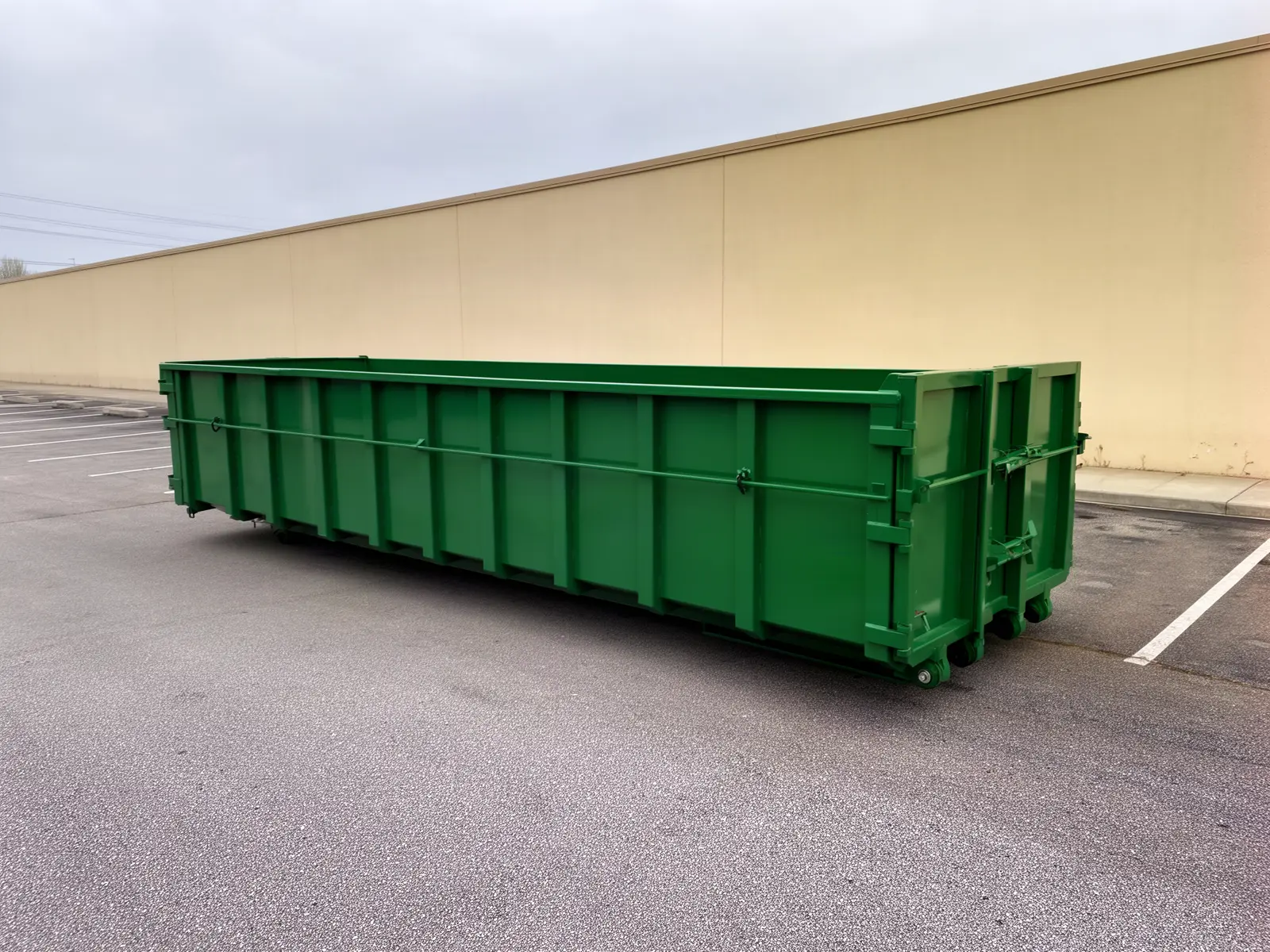 Roll-off dumpster from Donovan Dumpster Rentals in Richardson, TX